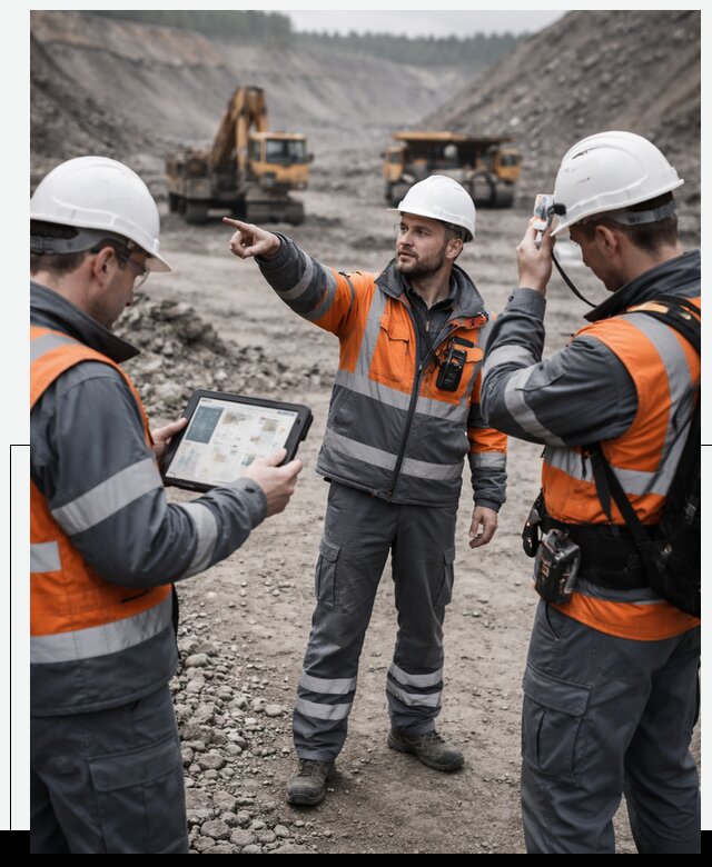 Система контроля персонала для горнодобывающей отрасли в Балахне