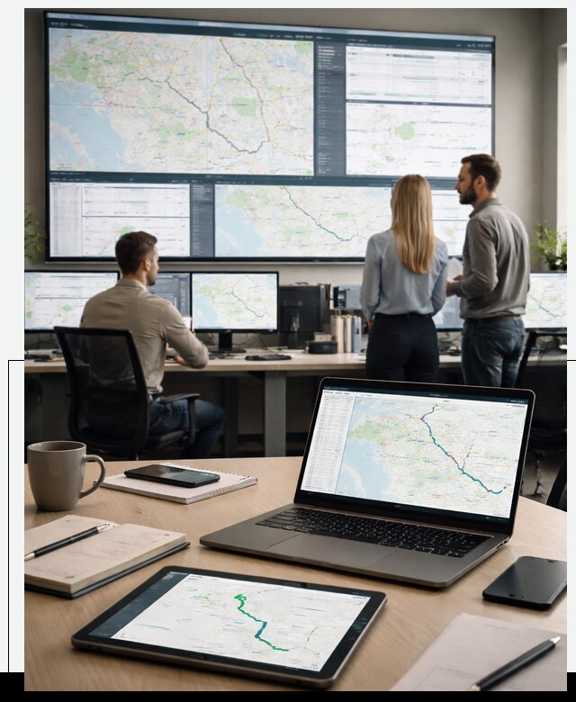 Трекинг грузов и Fleet Management, мониторинг автопарка в Балахне